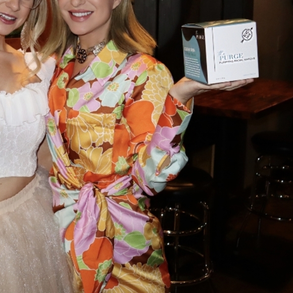 Forever 21 70s Inspired Dress floral size small - Picture 7 of 8